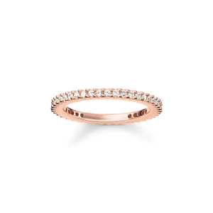 Eternityring Pavé Roségold von Thomas Sabo, Schneller Versand - Nordicspectra.de