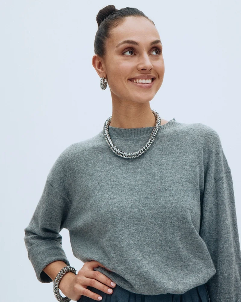 Edblads Palazzo Chain Necklace i glänsande stål