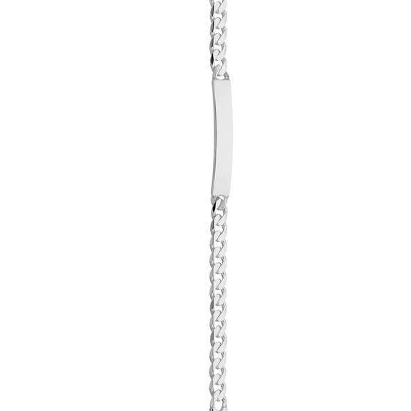 Silverarmband med Gravyrbricka S - Nordic Spectra - Förstärker livets stora händelser - Nordic Spectra