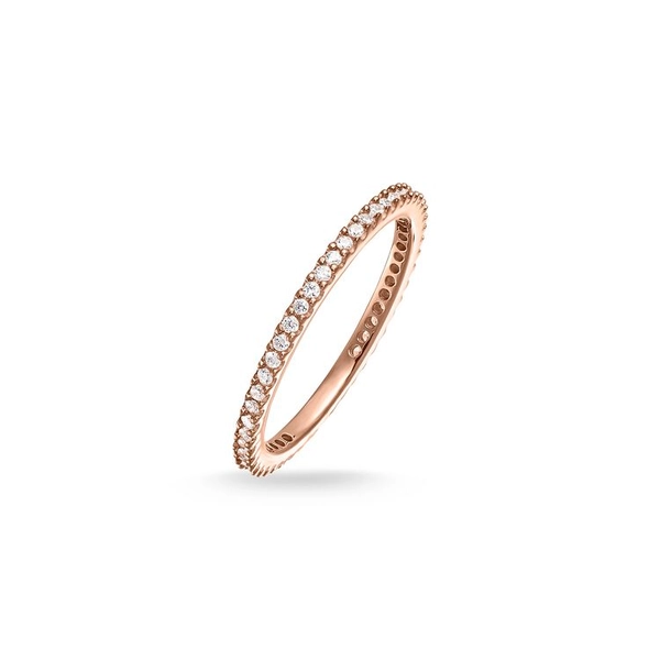 Glam & Soul Mini Sormus Ruusukulta - Thomas Sabo - Suuri valikoima & ilmainen lahjapaketointi - Nordicspectra.fi