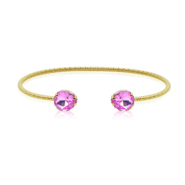 Mini Carlotta Bracelet Gold Light Rose - Caroline Svedbom - Nopea toimitus ja lahjapakkaus