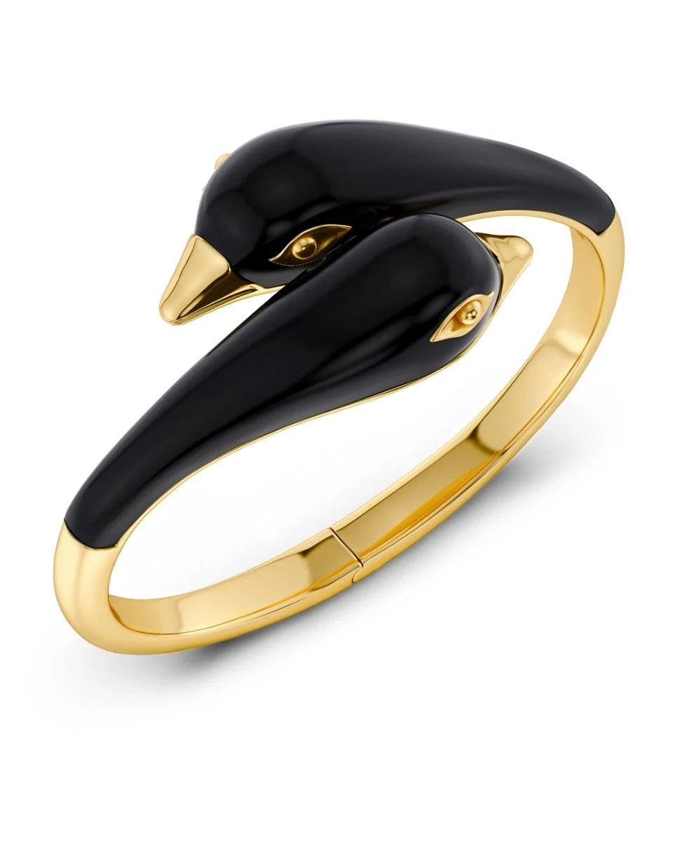 Edblad - Lovebirds Bangle Black Gold