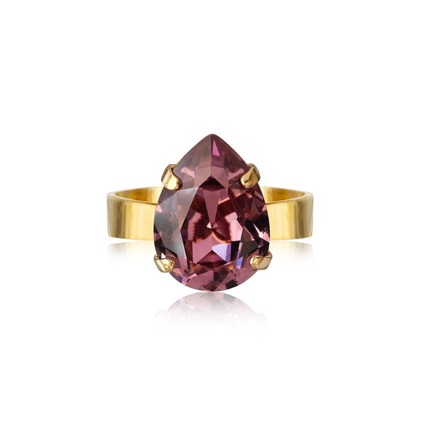 Mini Drop Ring Gold Iris - Caroline Svedbom - Nopea toimitus ja lahjapakkaus - Nordic Spectra