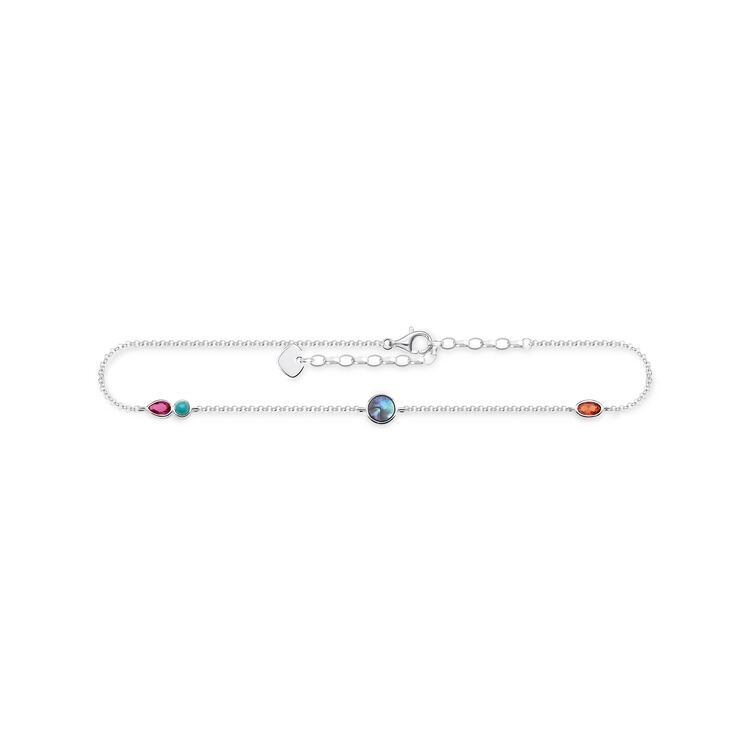 Thomas Sabo – Ankellänk med Färgstenar