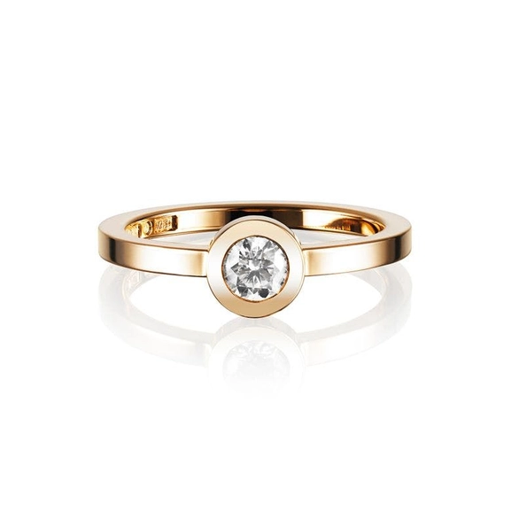 The Wedding Thin Ring 0.30 ct Gold - Efva Attling ringar - Snabb frakt & paketinslagning - Nordicspectra.se