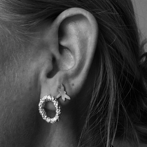 Dragonfly Ear Silver -CU Jewellery - Snabb frakt & paketinslagning - Nordicspectra.se