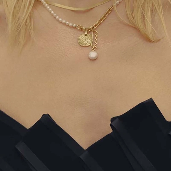 Mio Chain Gold - Maria Black - Snabb frakt & paketinslagning - Nordic Spectra