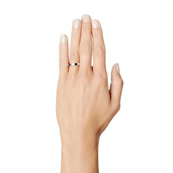 Half Round & Stars On Side Ring White Gold - Efva Attling ringar - Snabb frakt & paketinslagning - Nordicspectra.se