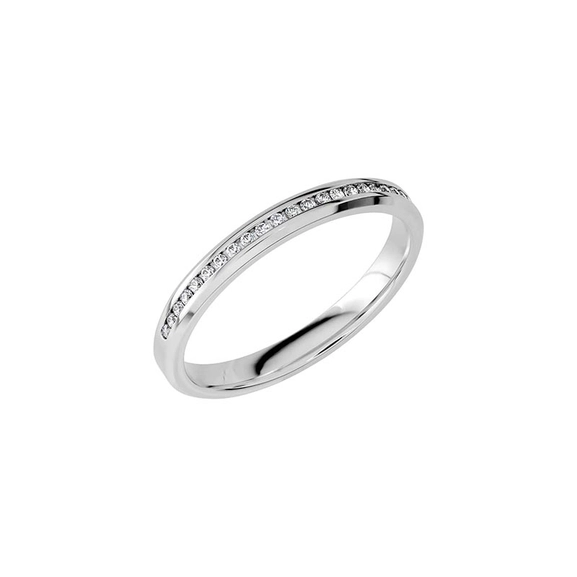 SR2051 White Gold - Wedding & engagement rings - Schalins - Scandinavian design - Nordic Spectra