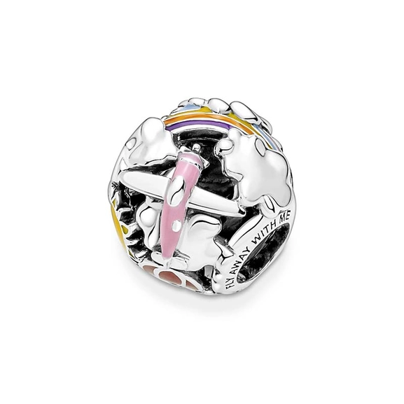 Fly Away Rainbow Sky & Travel Charm - PANDORA - Snabb frakt & paketinslagning - Nordicspectra.se