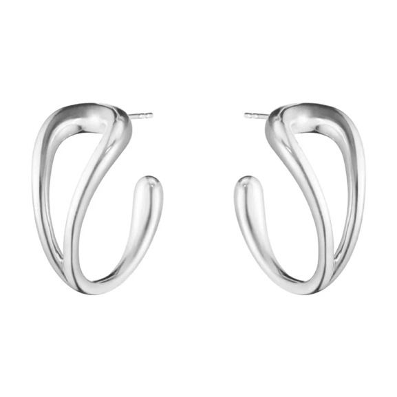 Mercy Swirl Hoops - Georg Jensen - Designschmuck mit schnellen und sicheren Lieferungen