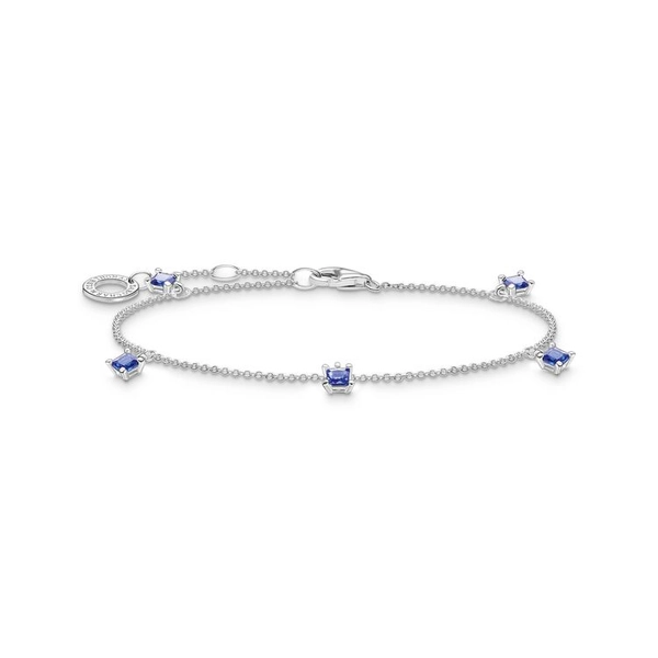 Armband Mit Blauen Steinen Silber von Thomas Sabo, Schneller Versand - Nordicspectra.de