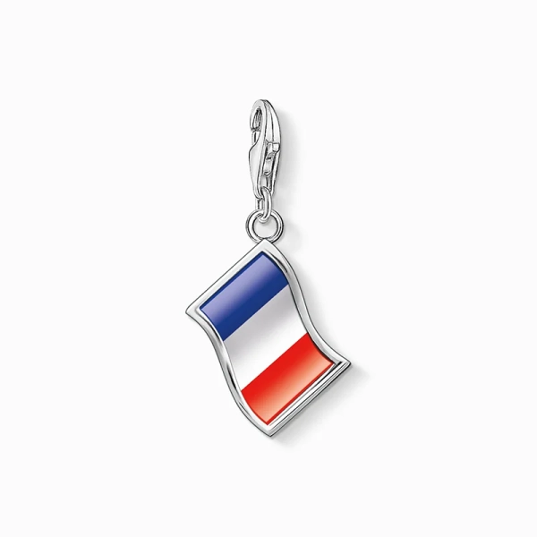 Franska Flaggan Berlock - Thomas Sabo - Snabb leverans & paketinslagning - Nordic Spectra