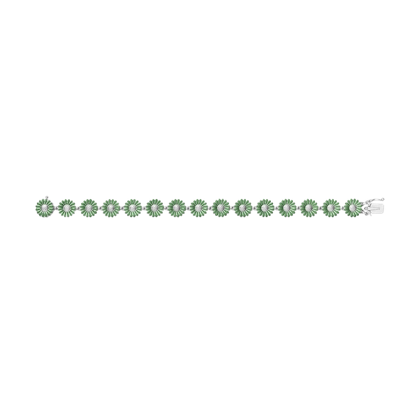 Daisy x Stine Goya Vivid Green Armband von Georg Jensen, Schneller Versand - Nordicspectra.de