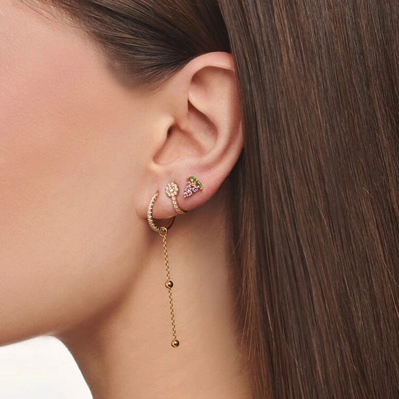 Örhänge Färgglad Druvklase Guld - Thomas Sabo örhängen - Snabb frakt & paketinslagning - Nordicspectra.se