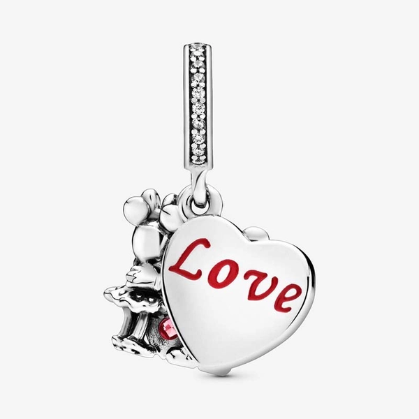 Disney Micky Maus und Minnie Maus Liebe Charm-Anhänger von PANDORA, Schneller Versand - Nordicspectra.de