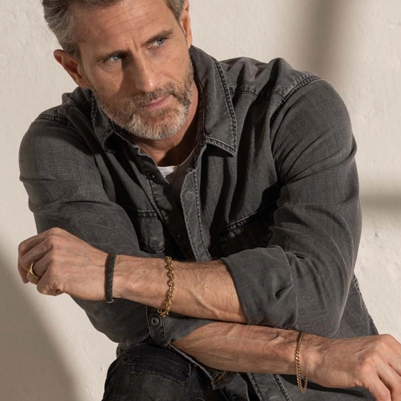 CHARLIE Kedja Armband Guld - AROCK - Snabb frakt & paketinslagning - Nordicspectra.se