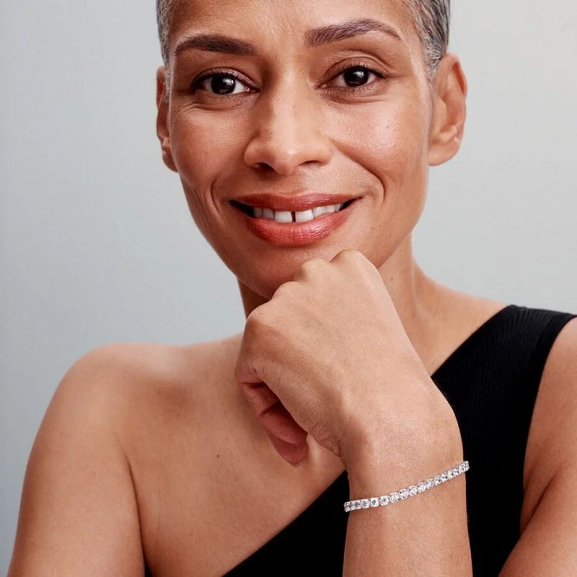 Glittrande Tennisarmband - PANDORA - 1-2 dagar leverans - Gratis paketinslagning