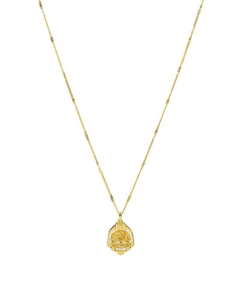 Syster P - Lucky Coin Athena Necklace Gold
