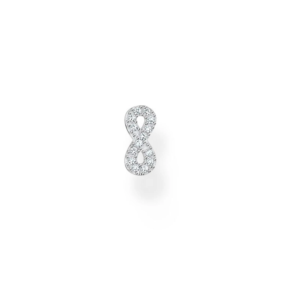 Einzel Ohrstecker Infinity Silber von Thomas Sabo, Schneller Versand - Nordicspectra.de