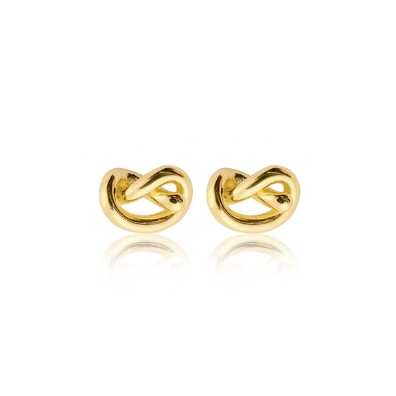 Knot Studs Gold - Sophie By Sophie - Snabb frakt & paketinslagning - Nordicspectra.se