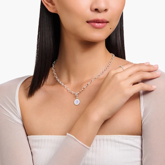 Charm-halsband Med Charmista Coin - Thomas Sabo - Snabb leverans & paketinslagning - Nordic Spectra