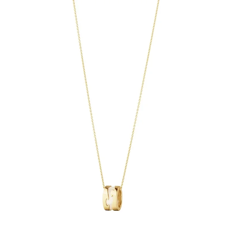 Georg Jensen - Fusion Halsband Guld Beige