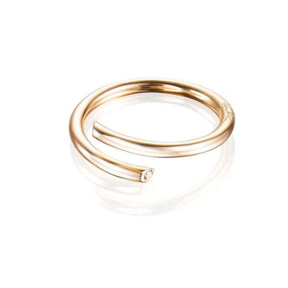 Hug Ring Gold von Efva Attling, Schneller Versand - Nordicspectra.de