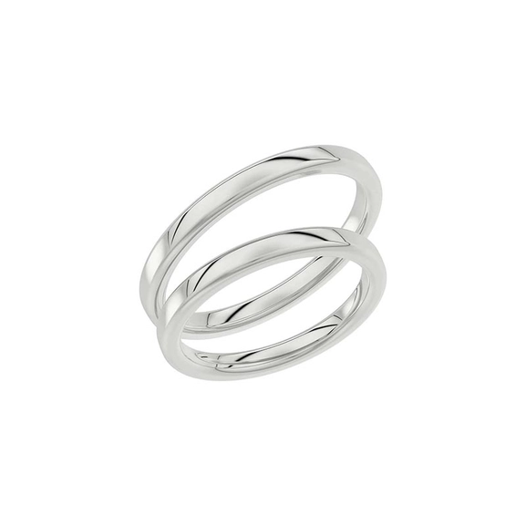 240-2.5 Silver - Wedding & engagement rings - Schalins - Scandinavian design - Nordic Spectra