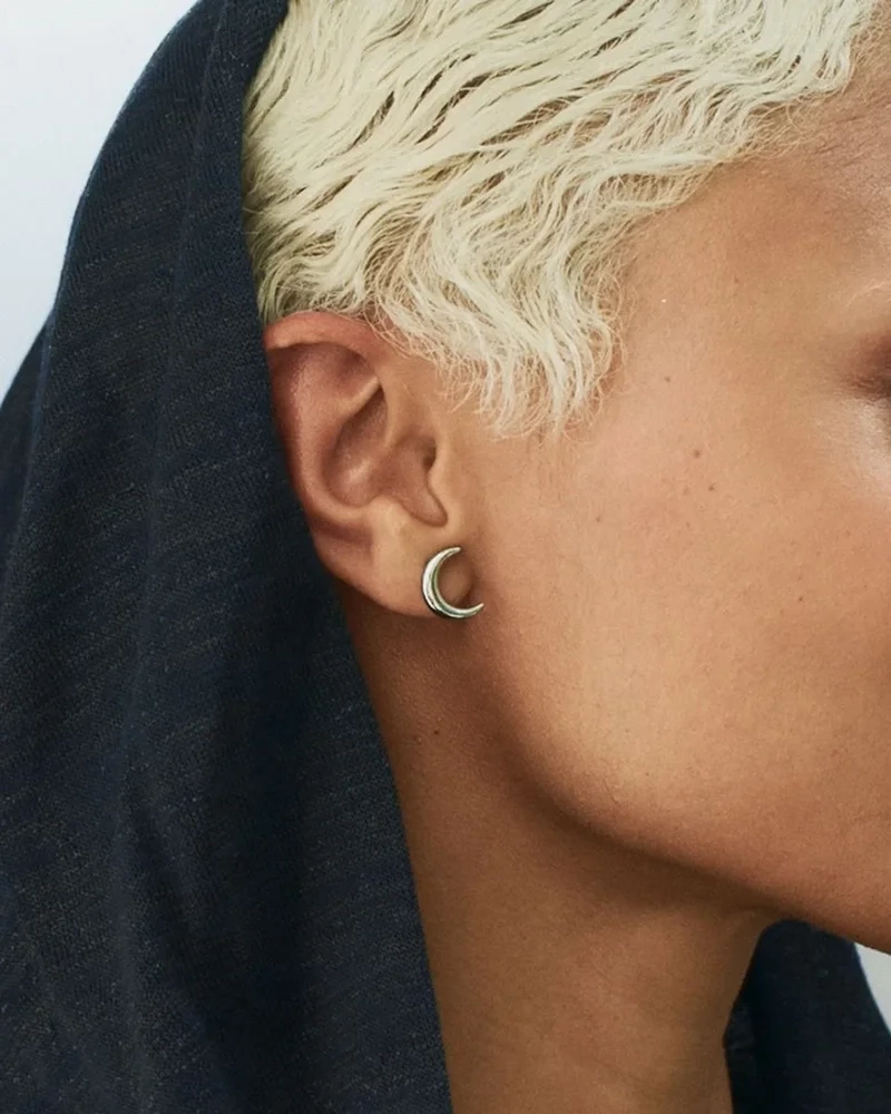 New Moon Studs S Steel - Edblad - Snabb leverans - Gratis paketinslagning