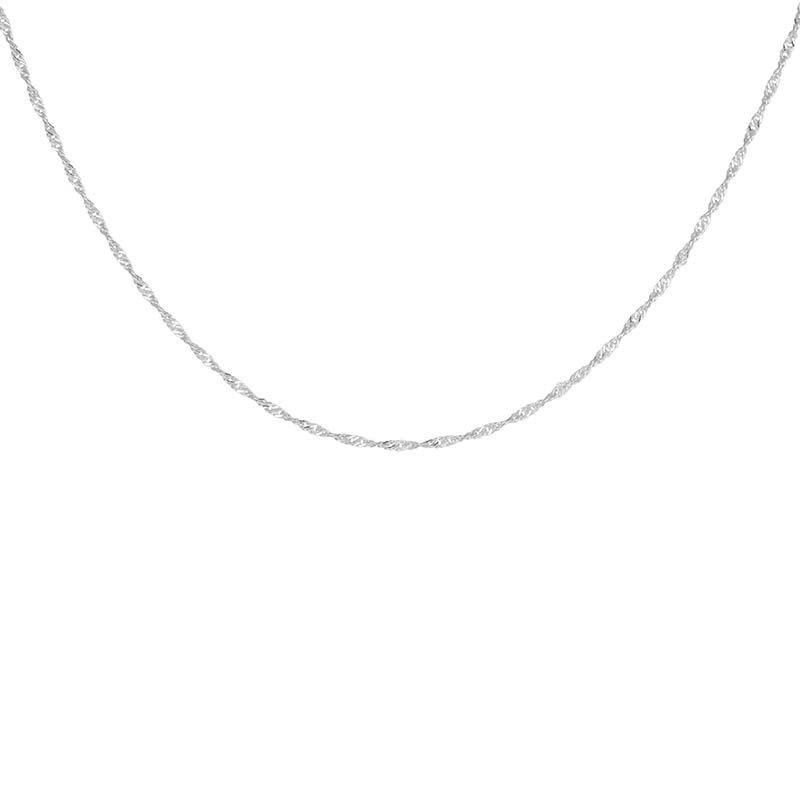 CU Jewellery - Letters Singapore Necklace Silver