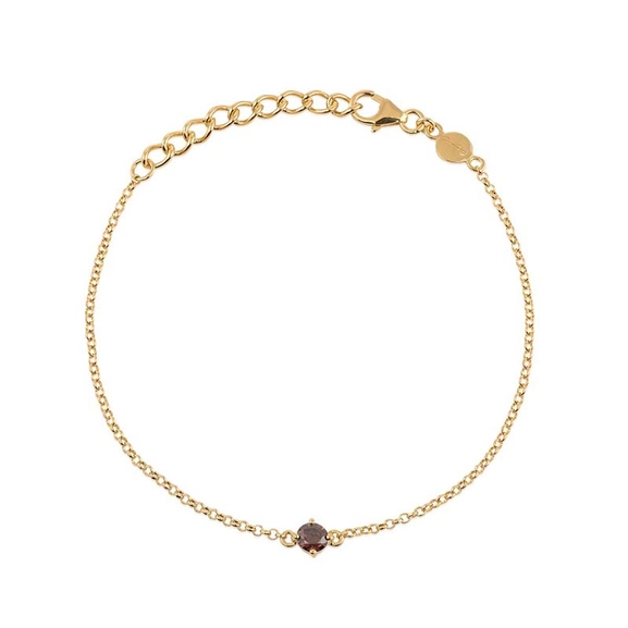 Time To Glow Mini Bracelet - Smoke Guld - Carolina Gynning - Suuri valikoima & ilmainen lahjapaketointi - Nordicspectra.fi