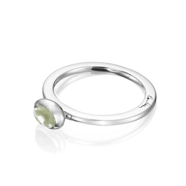 Love Bead Ring - Green Quartz - Efva Attling ringar - Snabb frakt & paketinslagning - Nordicspectra.se