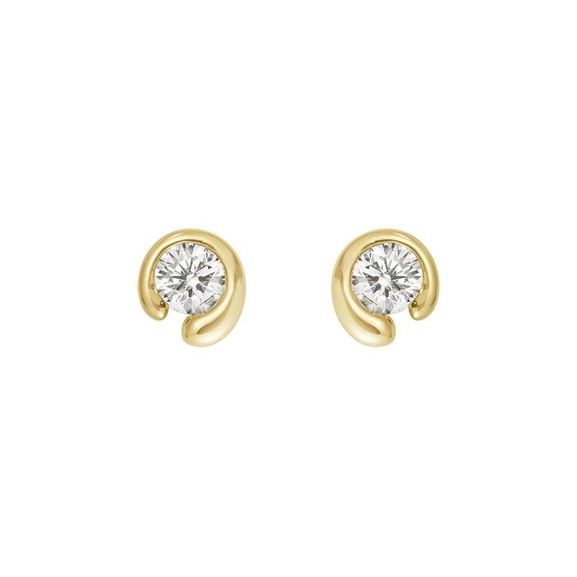 Mercy Nappikorvakorut 0.10 ct Kulta - Georg Jensen - Suuri valikoima & ilmainen lahjapaketointi - Nordicspectra.fi