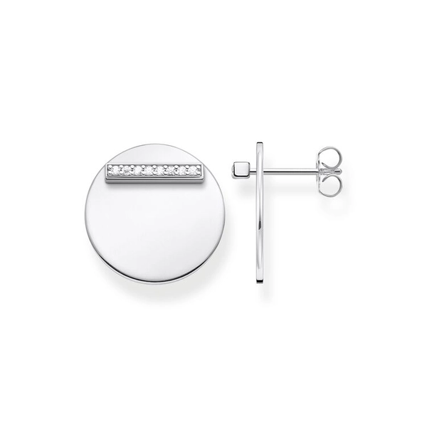 Stiftörhängen Together Bricka Silver - Thomas Sabo örhängen - Snabb frakt & paketinslagning - Nordicspectra.se