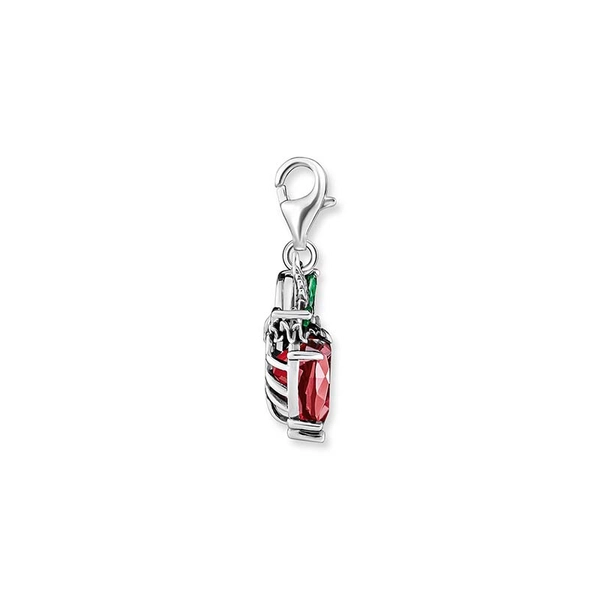 Charm-Anhänger Erdbeere Silber von Thomas Sabo, Schneller Versand - Nordicspectra.de