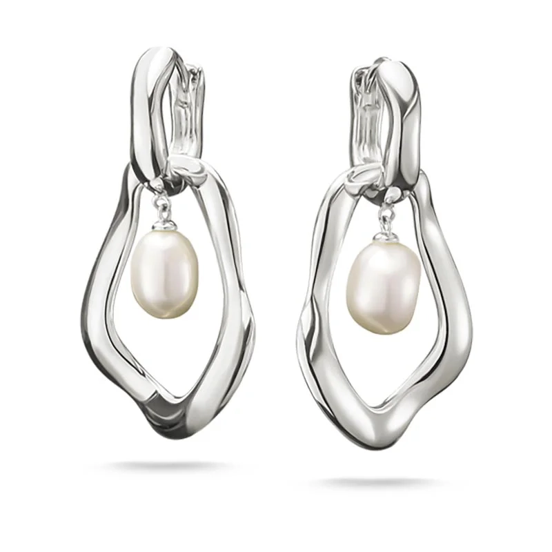 Thomas Sabo - Natural Beauty Creolörhängen med Pärla