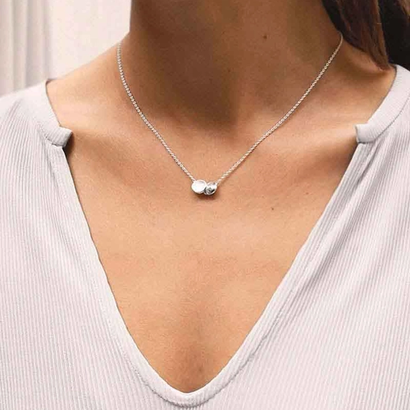 Rocky Shore Medium Single Necklace - Drakenberg Sjölin Halsband - Snabb frakt & paketinslagning - Nordicspectra.se