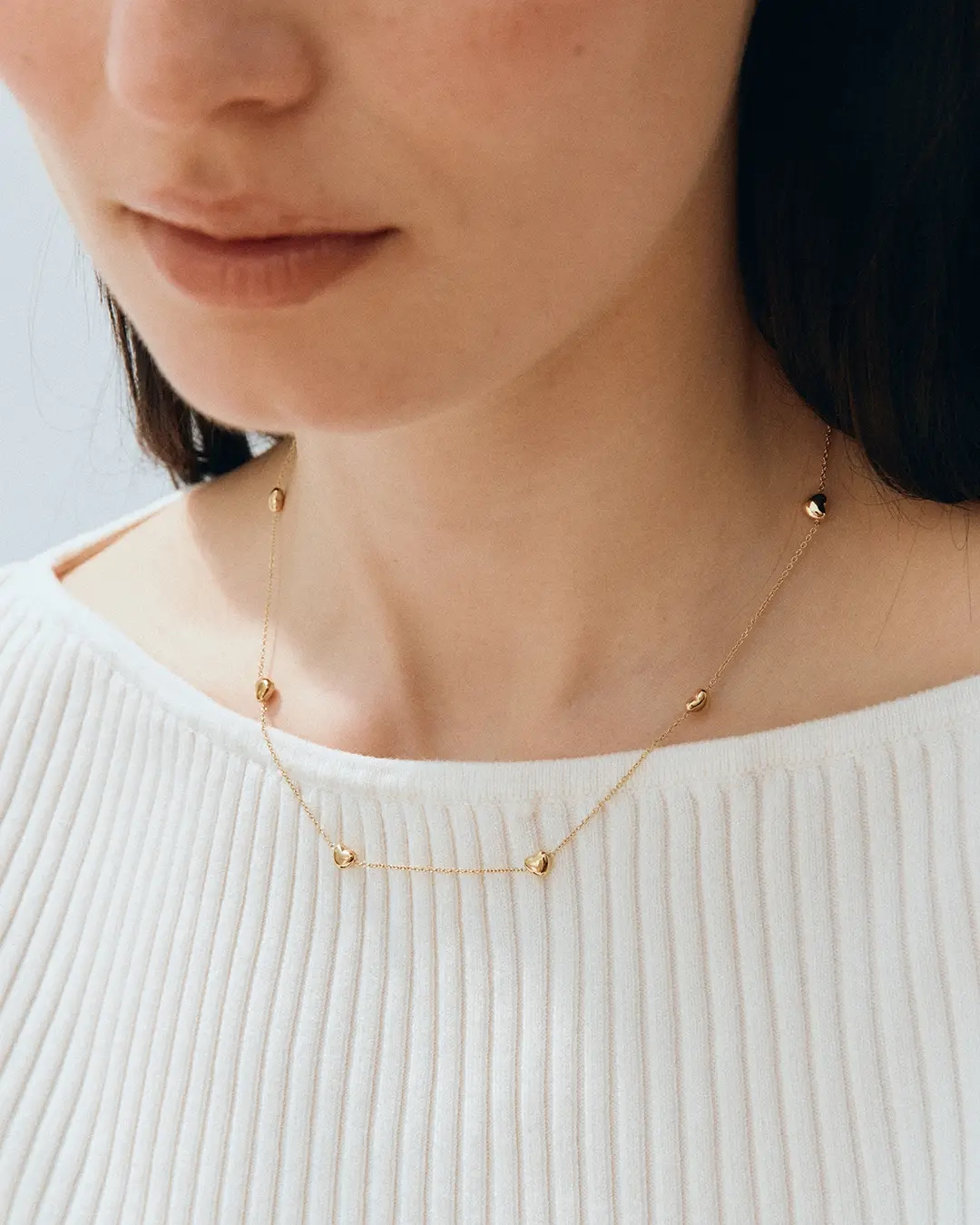 Barley Necklace Multi Gold - Edblad - Snabba leveranser - Gratis paketinslagning