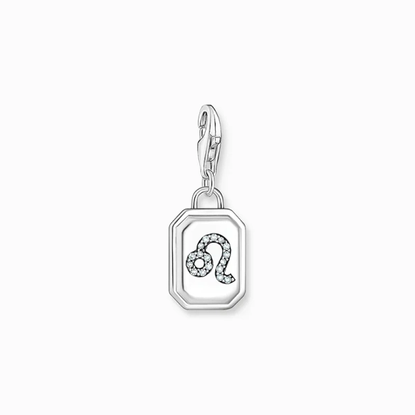 Charm-Anhänger Sternzeichen Löwe mit Steinen Silber - Thomas Sabo - Nordic Spectra