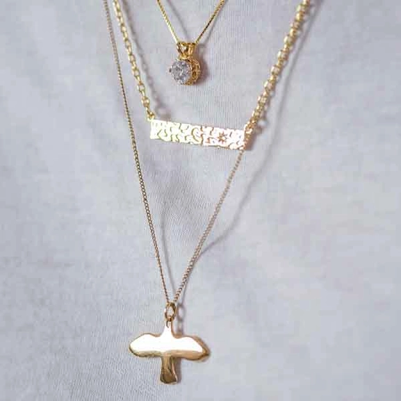 Small Princess Necklace Gold - Emma Israelsson - Snabb frakt & paketinslagning - Nordicspectra.se