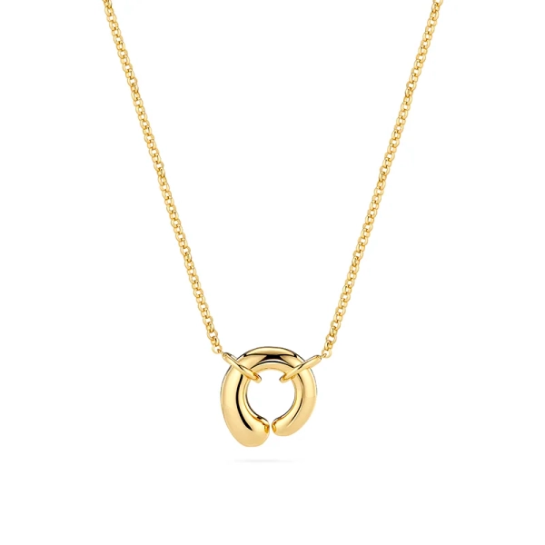 Goccia Circolo Pianura Necklace Gold från Sif Jakobs