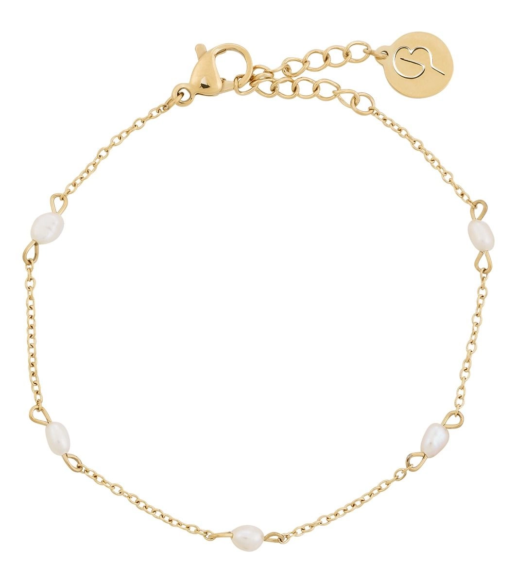 Perla Mini Bracelet Multi White Gold - Edblad - Snabb frakt & paketinslagning - Nordicspectra.se