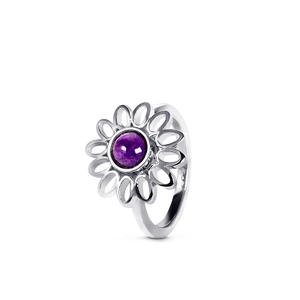 Love Palette Ring Ametist - Snabb frakt & fri paketinslagning - Nordicspectra.se