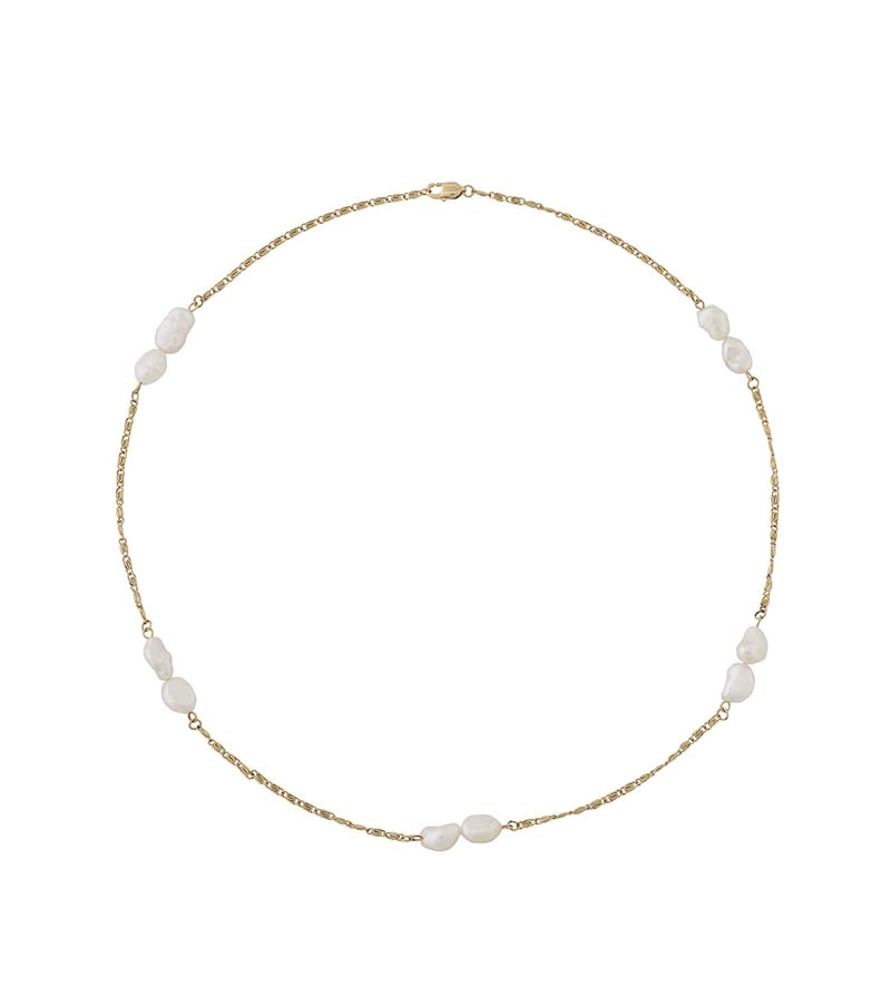 Edblad - Lucy Necklace Multi White Gold