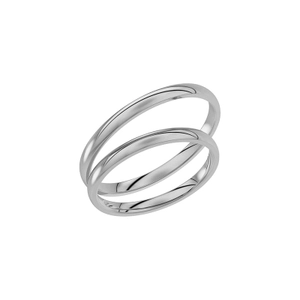 92-2 White Gold - Wedding & engagement rings - Schalins - Scandinavian design - Nordic Spectra