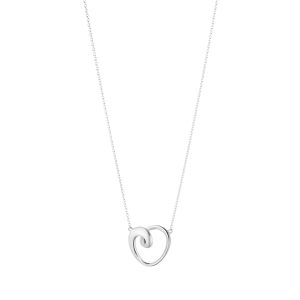 Heart Halsband 2026 i sterlingsilver med minimalistiskt hjärta på tunn kedja