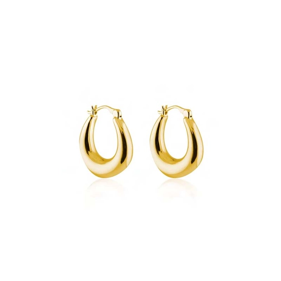 Bold Small Hoops Gold - Sophie By Sophie - Snabb frakt & paketinslagning - Nordicspectra.se