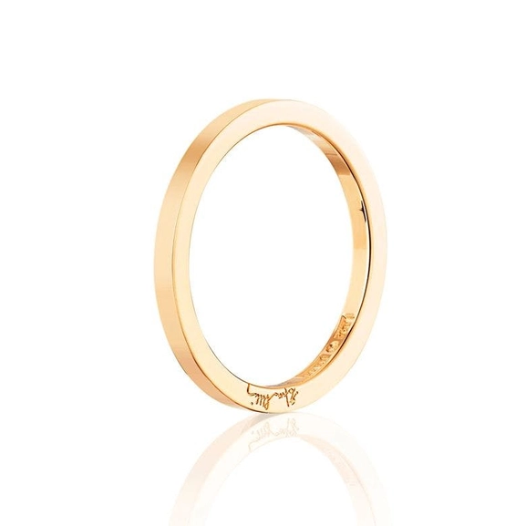 Plain & Signature Thin Ring Gold - Efva Attling ringar - Snabb frakt & paketinslagning - Nordicspectra.se