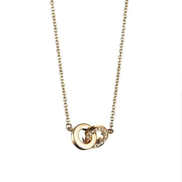 You & Me Necklace Gold - Efva Attling - Suuri valikoima & ilmainen lahjapaketointi - Nordicspectra.fi